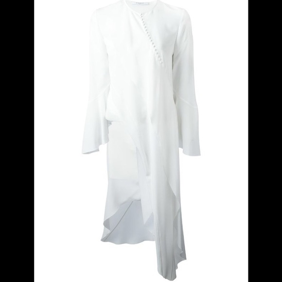 NWT GIVENCHY
draped asymmetric blouse - Picture 3 of 9